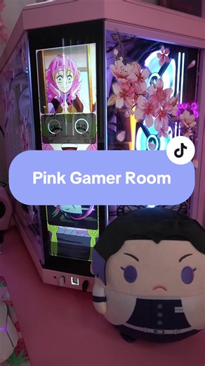 Bet you can’t guess my favorite color 🤭 #pinkgamergirl #pinkgamersetup #pinkpcbuild #pinkaesthetic #fyp
