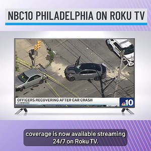NBC10 Philadelphia is now on Roku! Here’s how you can stream the latest local news coverage, breaking news, weather forecasts, entertainment, and live special events on your TV and devices. Check it out ➡️ http://on.nbc10.com/FdXCeeY | NBC10 Philadelphia
