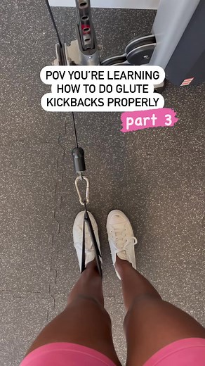 572K views · 3.6K reactions | The best way on how to do glute kickbacks properly #fitnesstips #gymtips #workouttips #glutes #glutegrowth | Studio Jibby | Facebook