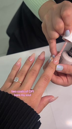 Fun Neutral Nail Designs at Kenzo Nail Studio