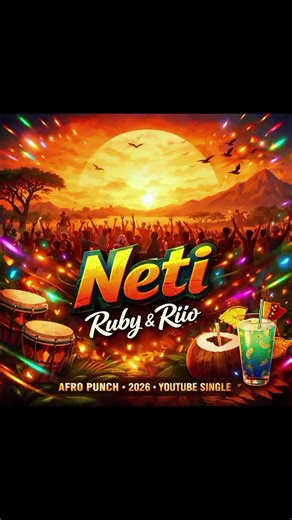 Ruby and Riio Neti (Official Audio) Out on YouTube Feel the rhythm of Afro Punch with Neti, the latest single from Ruby & Riio! 🌍💃@Ruby&Riio Ent #Afro #Punch #DamaraPunch #flavor Click on the link for the full song https://youtu.be/kSWyelXk914?si=6_1ckkMttG3BjhOc