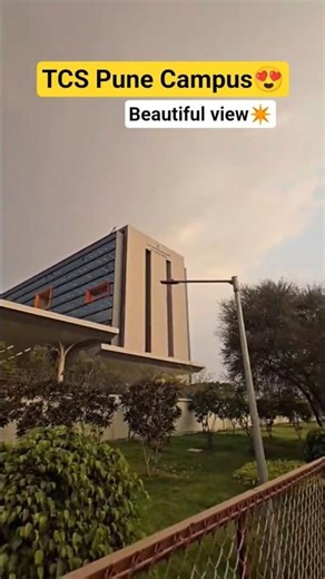TCS Pune Beautiful Campus view 😍 #tcs #tcshiring #tcsnqt #jobupdates #jobsforfreshers #job