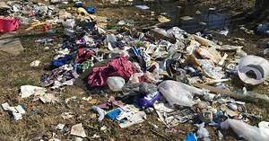Neighbors want trash dumped illegally in north Tulsa cleaned up