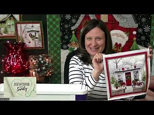 Sewing with Sandy. Hot Pads and the Quick Easy Mitered Binding Tool.