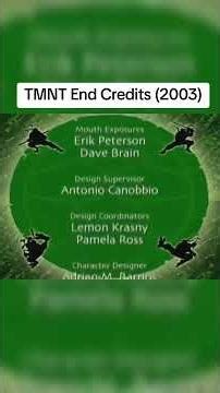 Teenage Mutant Ninja Turtles Credits