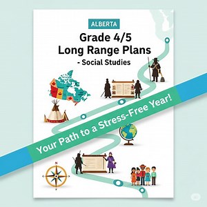 Editable Grade 4/5 Social Studies Year-Long Range Plan | Alberta Curriculum
