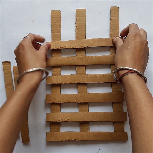 awesome wall decoration ideas from waste cardboard | My Arts & Crafts