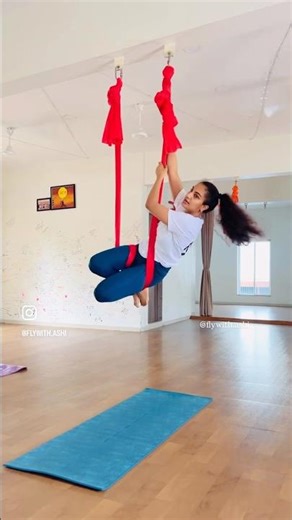 Aerial Hammock mini drop tutorial! Beginner-intermediate level flow✨