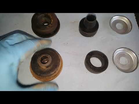 How to replace the front shocks on a dodge ram 1500