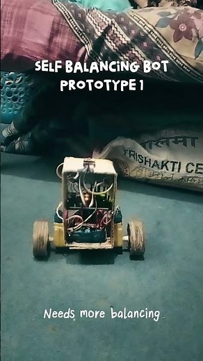 I Built a Self-Balancing Robot Using Arduino & MPU6050 🤖⚡ #arduino #iot #robotics #ai #electronics