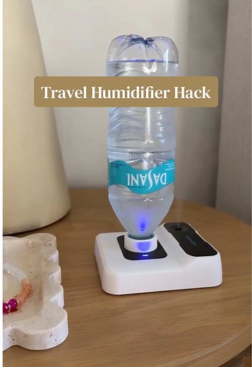Mini Humidifier for Hotel Rooms: Travel Hack