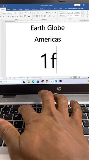 Draw a World Earth Globe (America) Using Just a Keyboard Shortcut – How Easy It Is! #map #asmr
