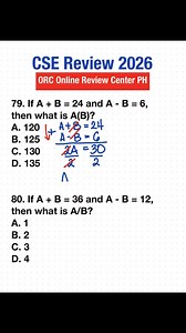 25K views · 287 reactions | CSE Review: Two Unknowns, Two Equations | ORC Online Review PH | Facebook