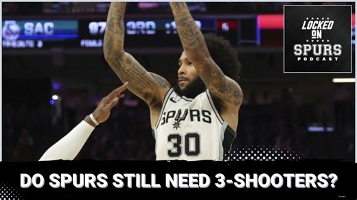 Do the Spurs still need to address three-point shooting? | Locked On Spurs