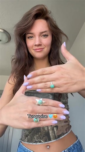 These rings have my hearttt 🩵#silversmith #silverrings #turquoiserings