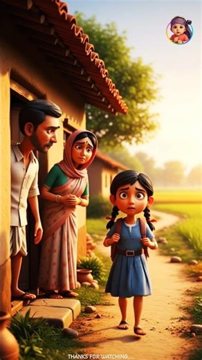 “Small Girl’s Kindness Grew a Mango Tree | The kindness of a poor girl changed her fate | Heart T...