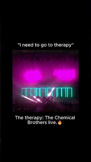 The Chemical Brothers live.🔥