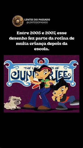 lentes do passado on Instagram: "No meio dos anos 2000, enquanto muitos desenhos apostavam apenas no humor rápido, surgiu uma série diferente, silenciosa e, muitas vezes, profunda: “A Vida e Aventuras de Juniper Lee” (The Life and Times of Juniper Lee). A história girava em torno de Juniper “June” Lee, uma garota comum que, sem escolha, herdava uma missão gigantesca: ser a Te Xuan Ze, a protetora responsável por manter o equilíbrio entre o mundo humano e o mundo das criaturas mágicas. Uma tarefa