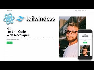 React × TailwindCSSでポートフォリオサイトを構築してみよう