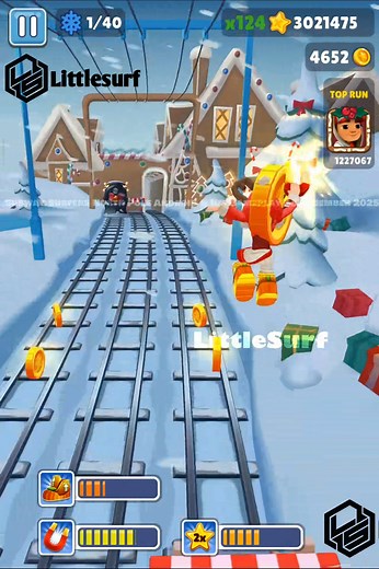 Subway Surfers North Pole Android & Ios Gameplay 28 December 2025 12 #SubwaySurfers #NorthPole #Android #iOS #Gameplay #LittleSurf #SubwaySurfersGameplay #GamerLife #MobileGames #RunGame #StreetSurfing #GamingCommunity #HighScores #EndlessRunner #Adventures #GameHighlights #WinterThemes #VideoGameTrends #TrendingGames #2025Gaming | Little surf