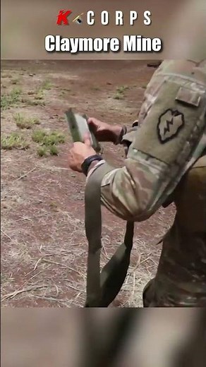 M18A1 클레이모어 지뢰 (크레모아) 실탄 격발 훈련 [ M18A1 Claymore mine live fire exercise ]