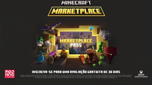 961K views · 348 reactions | Apresentando o Passe do Marketplace de Minecraft! São mais de 150 peças de conteúdo feitas por criadores, incluindo mundos, pacotes de skins e mais - tudo renovado mensalmente. Comece seu teste gratuito agora mesmo: https://xbx.lv/48RFs37 | Xbox Brasil | Facebook