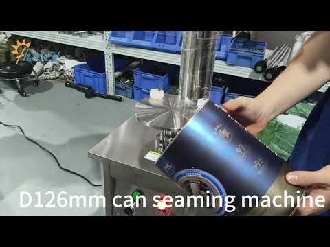 Paper Can Seaming Machine for Diameter, POE lid Seamer Machine , Can Sealing Machine Factory(2026)