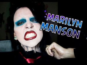 MARILYN MANSON | Makeup Tutorial - Maquiagem Artística