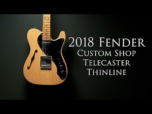 2018 Fender Custom Shop Telecaster Thinline (Benson Monarch Reverb)
