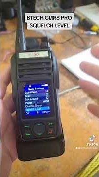 BTECH GMRS PRO SQUELCH