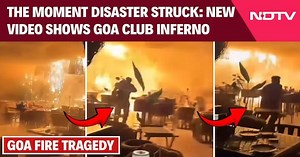 Goa Fire News | Chilling Moment Caught On Camera As Deadly Goa Nightclub Fire Kills 25