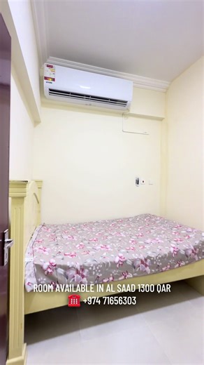 FULLY FURNISHED ROOM FOR RENT – AL MANSOURA, DOHA 🇶🇦 📍 Location: Near Al Saad Metro Station 📞 Call / WhatsApp: 974 7165 6303 💰 Rent: 1300 QAR / Monthly 🔖 One Month Advance 💵 Commission Required 300 ✨ Room Features: 🛏 Bed • Dressing Table 🍳 Sharing Kitchen & Bathroom 💡 Free Electricity • Water • WiFi 🧺 Washing Machine • Gas Stove • Fridge 🌍 Allowed Nationalities: Philippines | India | Nepal | Sri Lanka | Indonesia | Bangladesh | Thailand | African | Qatar Airways Staff 🛒 Nearby: Metr