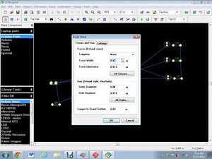 Using Diptrace - PCB layout - Setup correctly