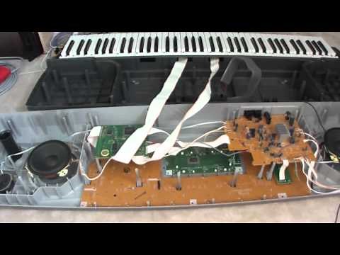 Casio WK-1630 Teardown