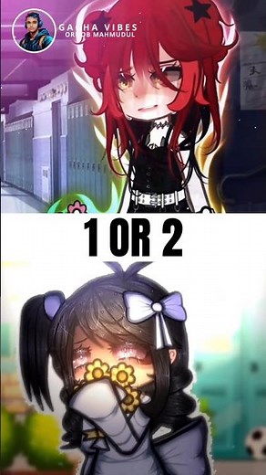 1 or 2? 💓 #viral #gachaclub #gacha #gachaedit #gachatrend #shorts #gachalife