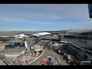 LGA Terminal B EarthCam View of Western Concourse Phase 2 Construction, 2020-2021