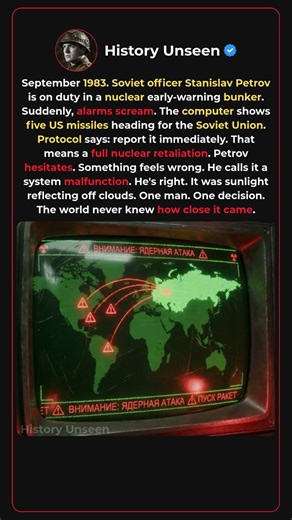 How One Man Stopped Nuclear War ☢️🕊️