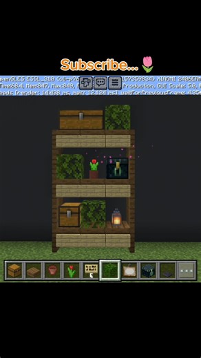 Minecraft: storage design😍 #shorts #minecraft #minecraftbuilding #tutorial #millionviews #ytshorts