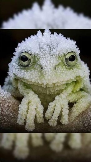 An animal that can freeze itself and survive #funfacts #shorts