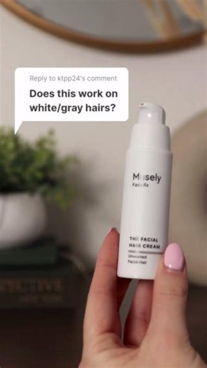 Questions about The Facial Hair Cream? We’ve got you! ⬇️ Drastically slow unwanted hair growth with 6% prescription Eflornithine. Formulated by dermatologists, this treatment blocks the enzyme that stimulates hair growth. Learn more at Musely.com! 📲 | Musely