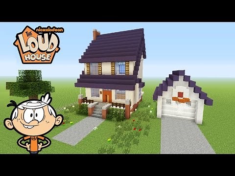 Minecraft Tutorial: How To Make "The Loud House" House From "The Loud House"