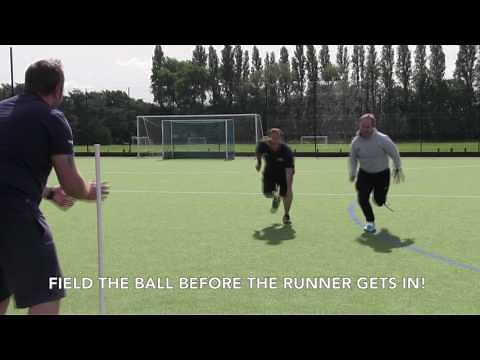 Primary PE lesson plan ideas for teachers. Rounders - Run Outs