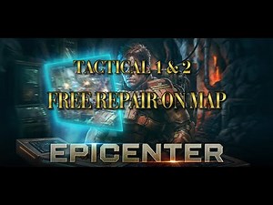 War Commander Epicenter Tactical 1 & 2 Free Repair on Map