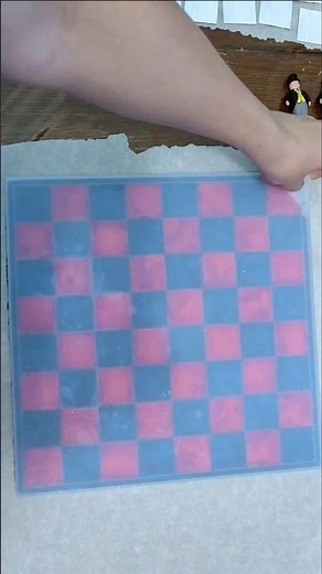 Custom Chess Board Demold