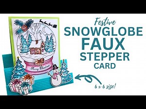 Try my NO DIE Easy Stepper Cards!