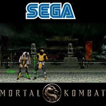 SHOCKING! Sindel vs Cyrax on SEGA? #mortalkombat #mk #cyrax #umk3