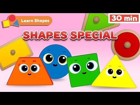 Shapes Special | Educational videos for Babies | Learn Shapes for kids | First University