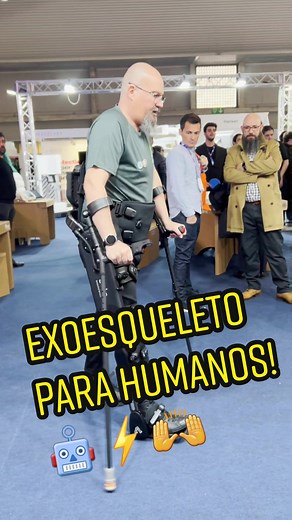 𝗘𝘅𝗼𝗲𝘀𝗾𝘂𝗲𝗹𝗲𝘁𝗼 𝗥𝗼𝗯𝗼𝘁𝗶𝗰𝗼 🤖😱⚡️ayuda a pacientes con discapacidad a mover sus extremidades inferiores 👍 la tecnología bien utilizada ayuda enormemente a la humanidad 🤝😎 este proyecto por ahora está en etapa de desarrollo pero pronto se podrá comercializar para ayudar a más personas! . . . #MWC23 #mobileworldcongress #Barcelona #España #exoesqueleto #robot #walking #tecnologia #TecnoStevens #tecnología #stevensjoseph #vlog #tips #tech #technology
