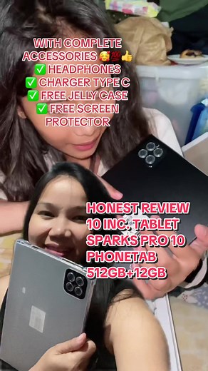 Honest Review Spark Pro Tablet 10 Inches Phonetab 512GB 12GB