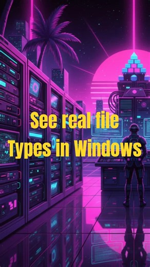 How to see real file types in Windows #shorts #pctips #techtips #fypシ #itadvice #pc